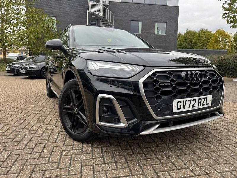 Black Used 2023 Audi Q5 S-Line SUV | £29,000 (Fair price) - Image 1/4