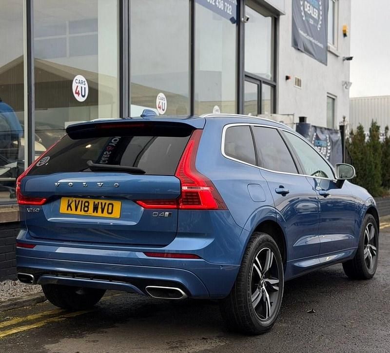 Used Volvo XC60 R-Design 190 HP (139 kW) 2018 Blue SUV