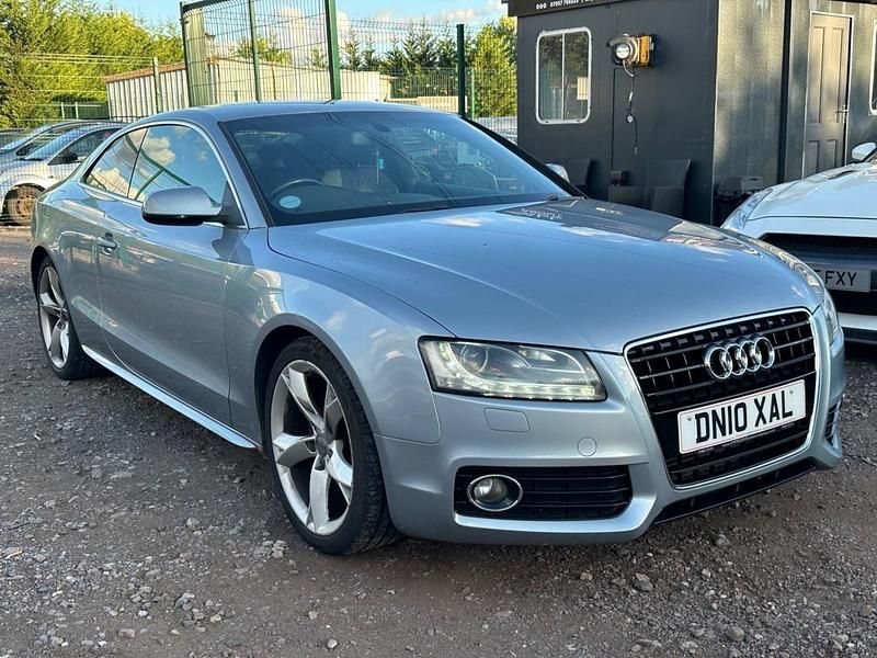 Silver Used 2010 Audi A5 S-Line Coupe | £2,950 (Good price) - Image 1/4