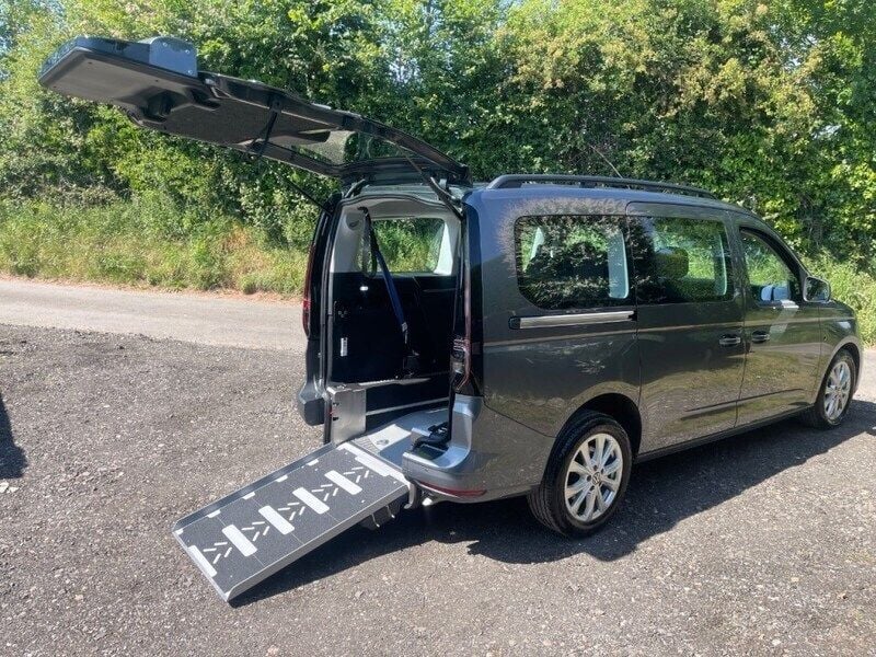 Grey Used 2024 VW Caddy Maxi Life MPV | £32,995 (A bit pricey) - Image 1/4