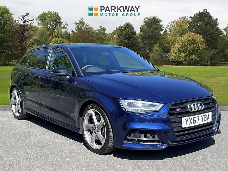 Used Audi S3 Sportback Black Edition 2017 Blue Hatchback