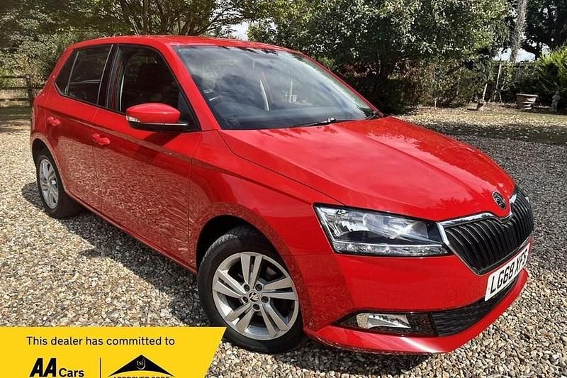 Red Used 2018 Skoda Fabia SE Hatchback | £7,995 (Fair price) - Image 1/1