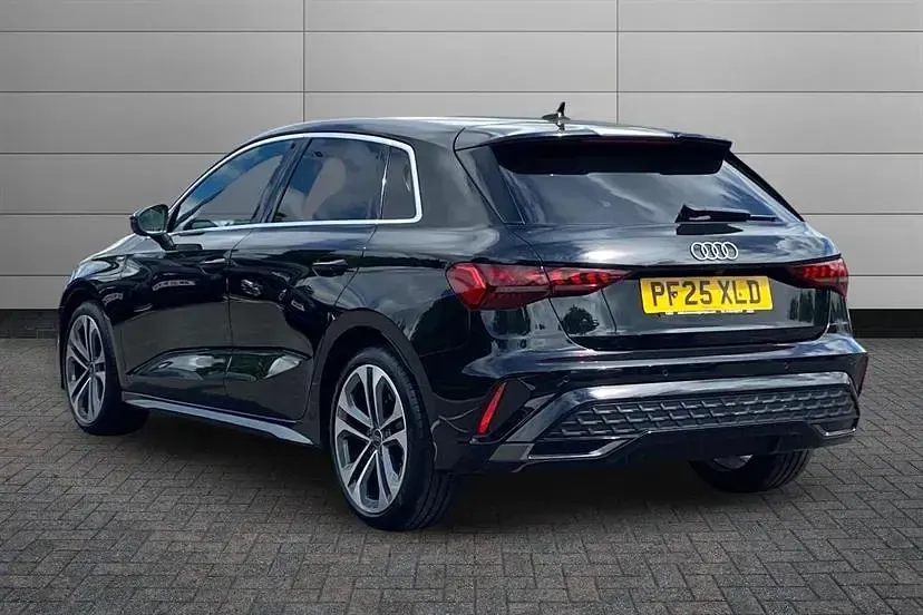 Used Audi A3 S-Line 116 HP (85 kW) 2025 Mythos black Hatchback