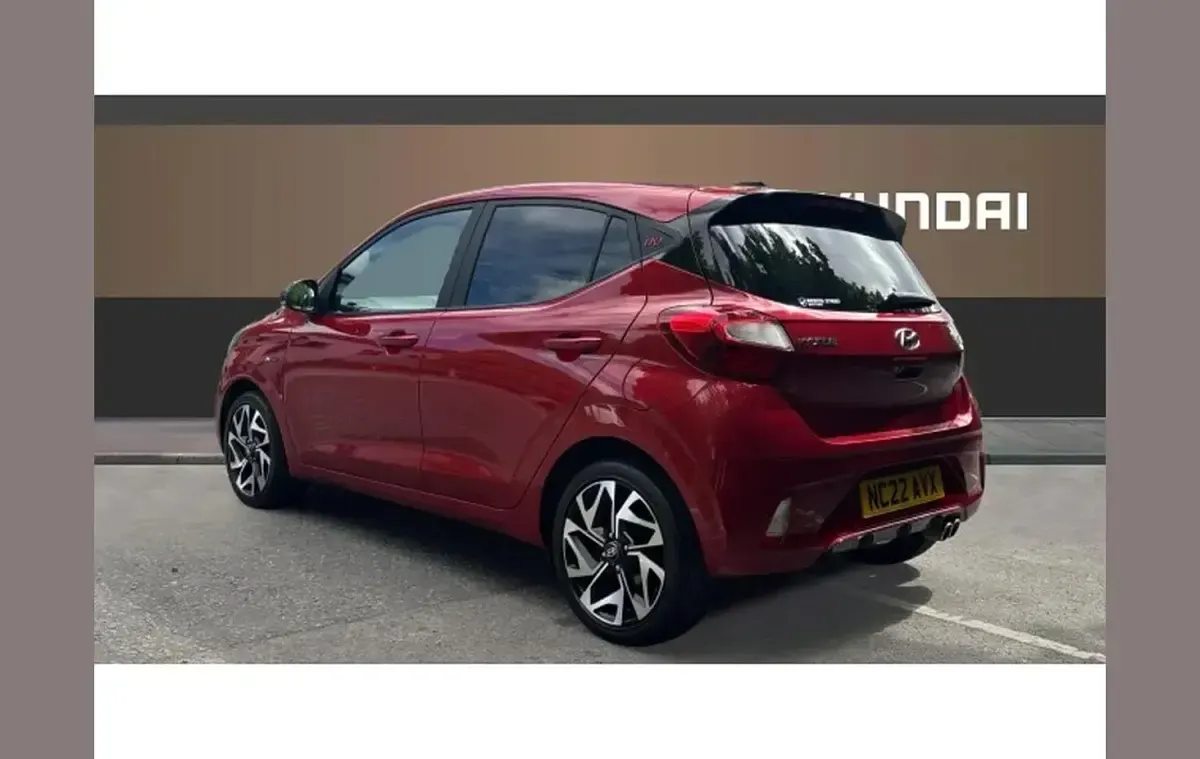 Used Hyundai i10 N Line 101 HP (74 kW) 2022 Red Hatchback