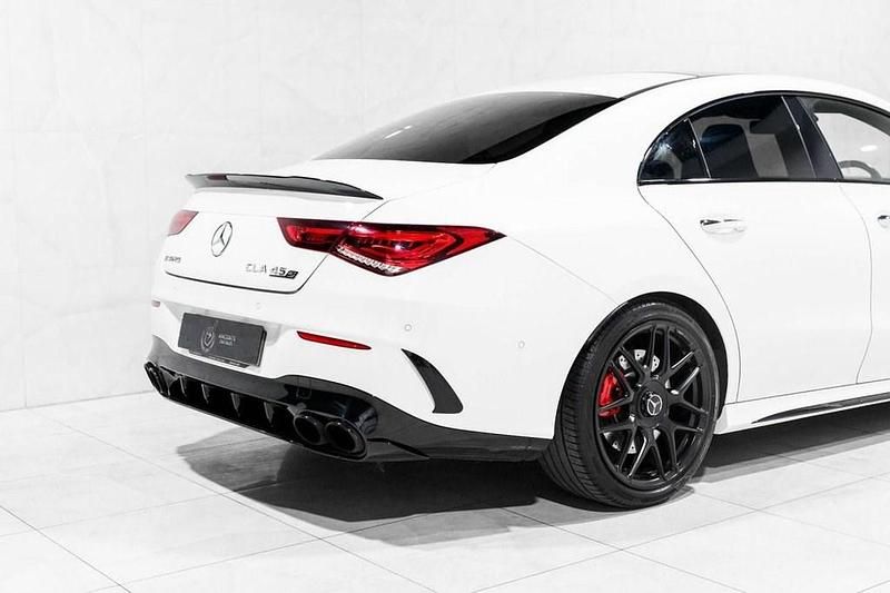 Used Mercedes CLA45 AMG AMG 421 HP (309 kW) 2020 White Coupe