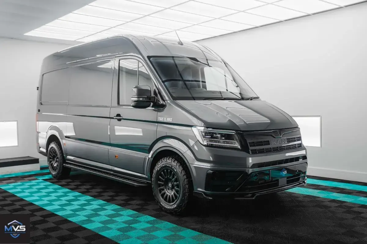 New MAN TGE 180 HP (132 kW) 2026 Grey Van