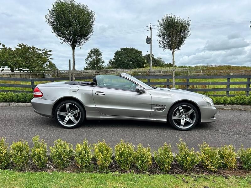 Used Mercedes SL350 2008 Silver Cabriolet