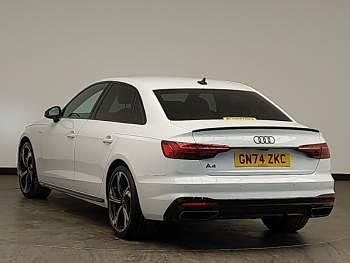 Used Audi A4 Black Edition 204 HP (150 kW) 2024 White Sedan