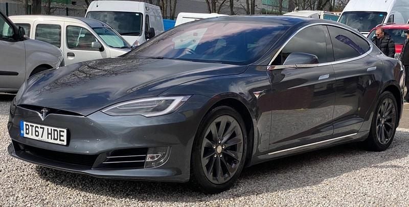 Used Tesla Model S 350 kW (476 HP) 2017 Silver Hatchback