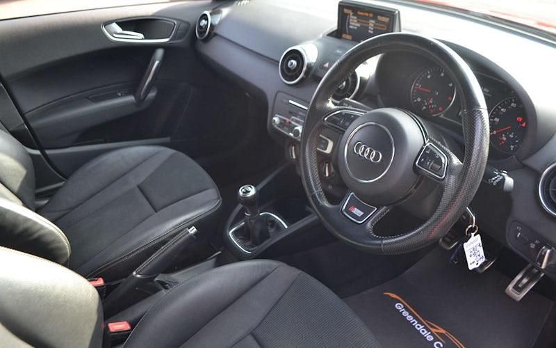 Used Audi A1 Sportback S-Line 116 HP (85 kW) 2017 Red Hatchback