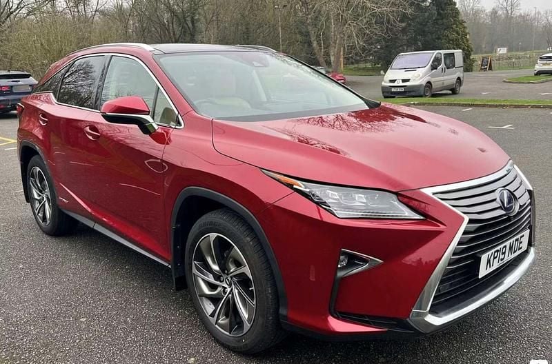Used Lexus RX450hL 2019 Red Estate