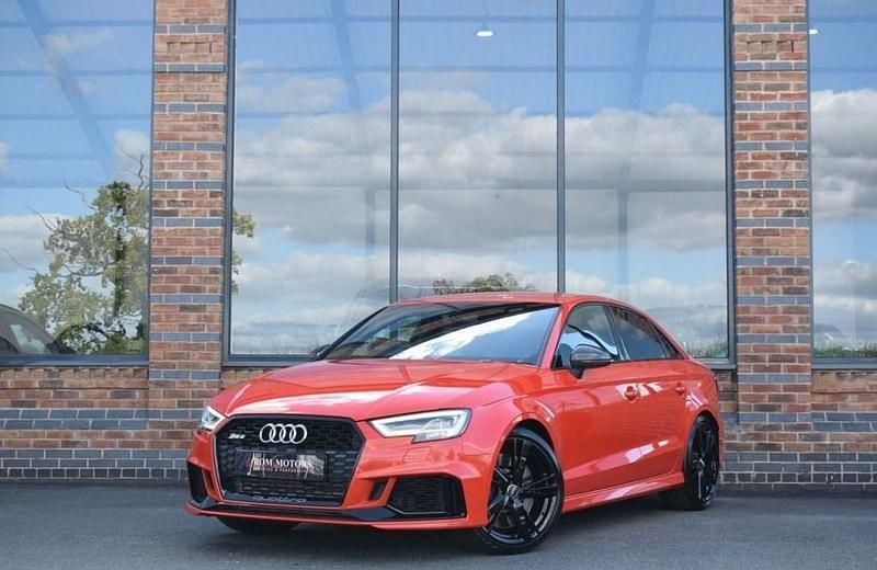 Red Used 2018 Audi RS3 Design Sedan | £32,499 (Fair price) - Image 1/4