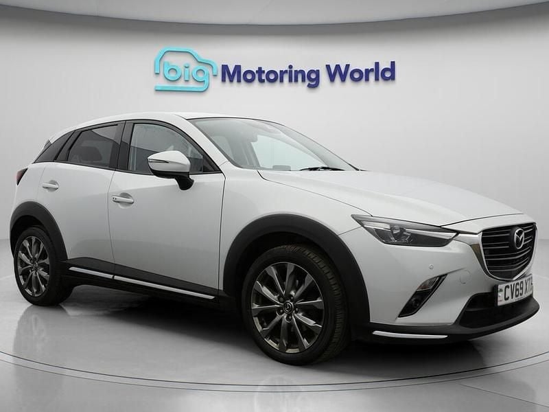 Silver Used 2019 Mazda CX-3 Inclusive SUV | £12,300 (Fair price) - Image 1/4