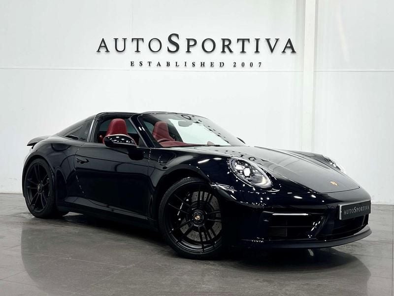 Black Used 2022 Porsche 911 Targa 4 Cabriolet | £112,900 - Image 1/3