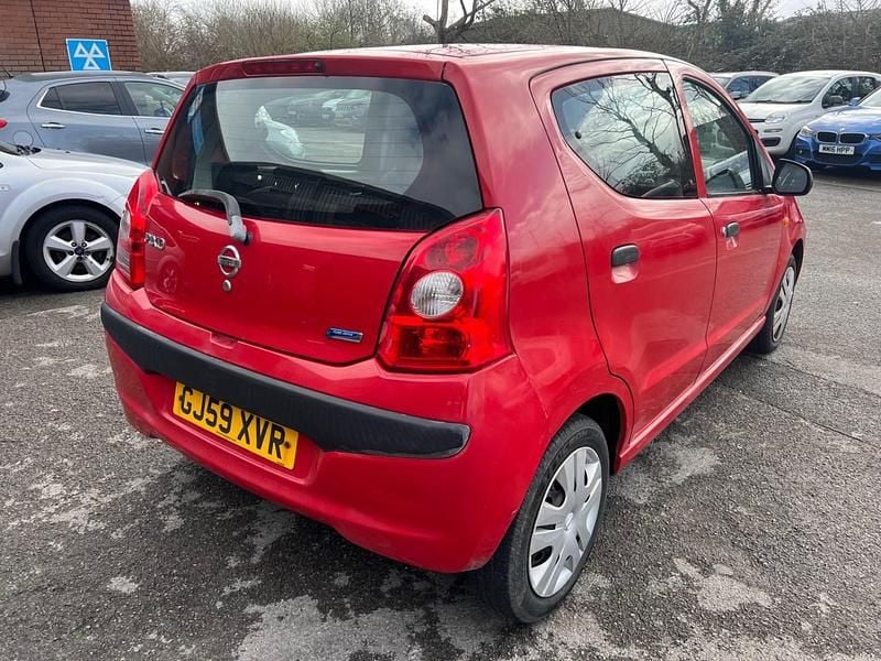 Used Nissan Pixo Visia 2009 Red Hatchback