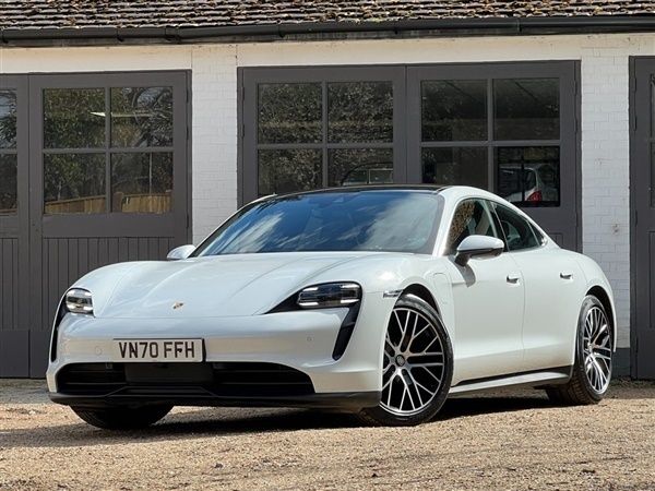 White Used 2020 Porsche Taycan Performance Package Sedan | £38,950 (Good price) - Image 1/1