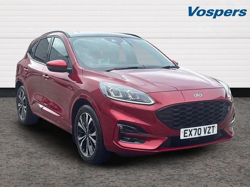 Red Used 2020 Ford Kuga ST-Line X SUV | £21,900 (Expensive) - Image 1/3