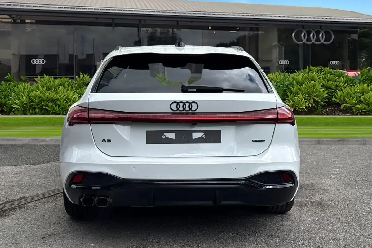 New Audi A5 Black Edition 204 HP (150 kW) 2026 White Estate