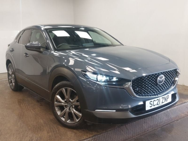 Grey Used 2021 Mazda CX-30 Inclusive SUV | £18,498 (Fair price) - Image 1/4