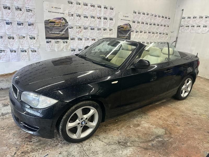 Used BMW 118 Cabriolet Sport Line 2011 Black Cabriolet