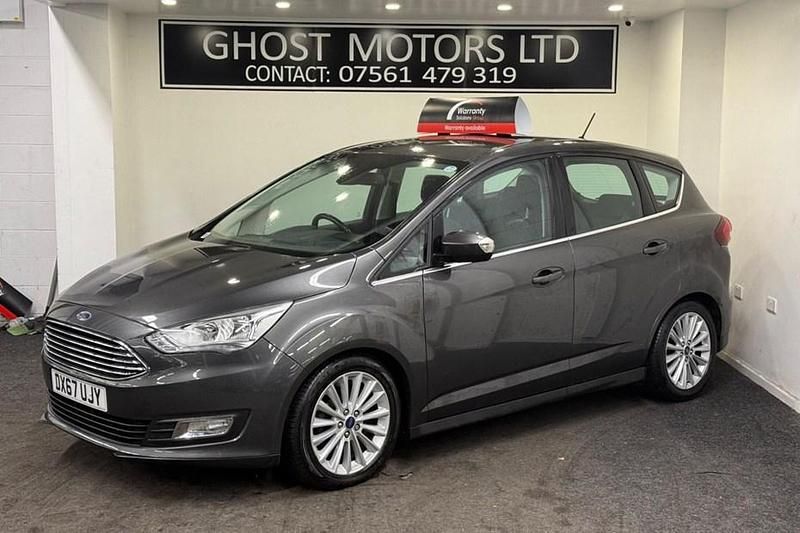 Grey Used 2017 Ford C-MAX Titanium MPV | £5,995 (Good price) - Image 1/1