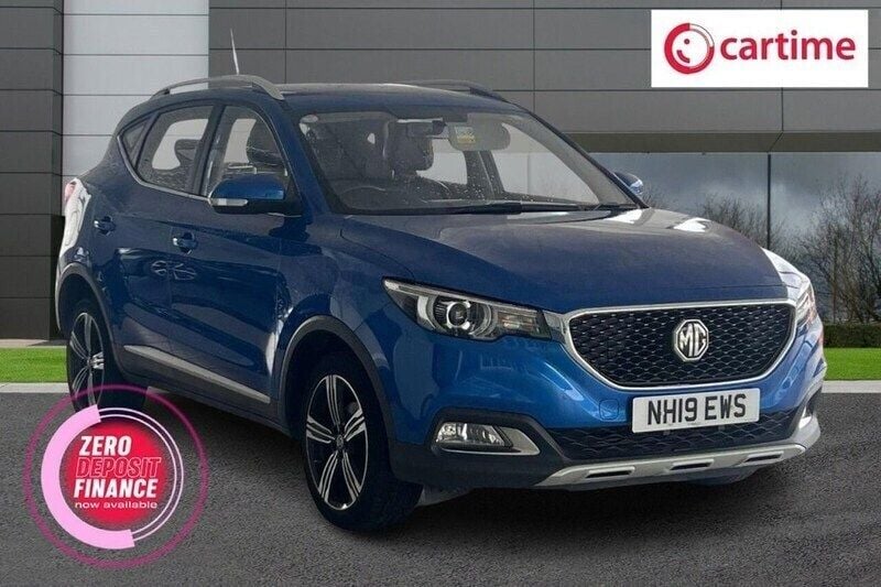 Blue Used 2019 MG ZS Exclusive Sedan | £11,250 (Fair price) - Image 1/3