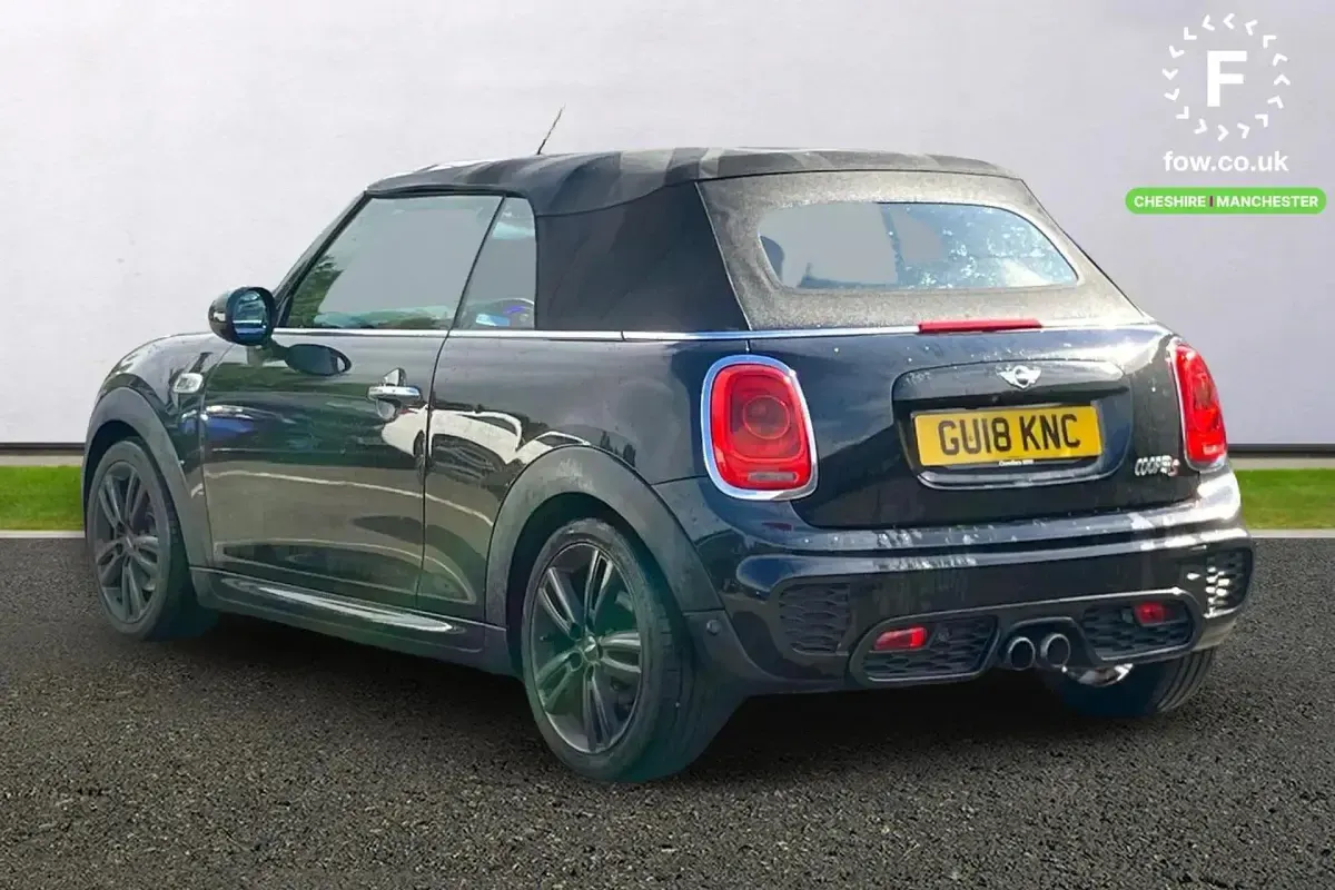 Used Mini John Cooper Works Cabriolet Comfort 2018 Black Cabriolet