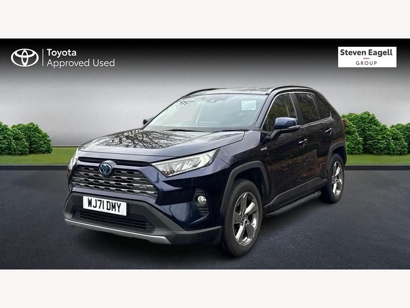 Used Toyota RAV4 Design 218 HP (160 kW) 2021 Blue SUV