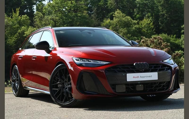 Used Audi A6 S-Line 200 HP (147 kW) 2025 Red Estate