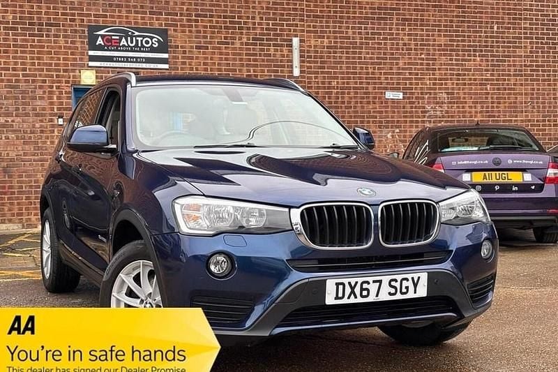 Blue Used 2017 BMW X3 Advantage SUV | £11,500 (Good price) - Image 1/1