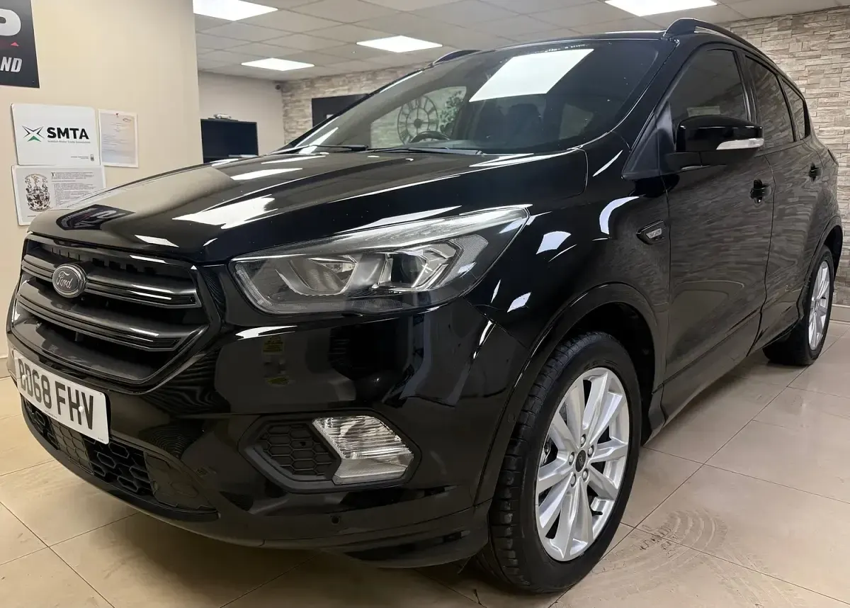 Used Ford Kuga ST-Line 120 HP (88 kW) 2018 Black SUV