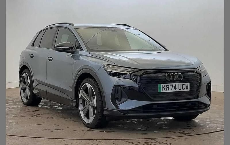 Blue Used 2024 Audi Q4 e-tron Black Edition SUV | £34,950 (Super price) - Image 1/4
