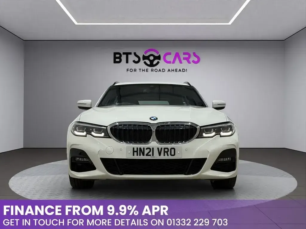 Used BMW 330e M Sport 292 HP (214 kW) 2021 White Estate