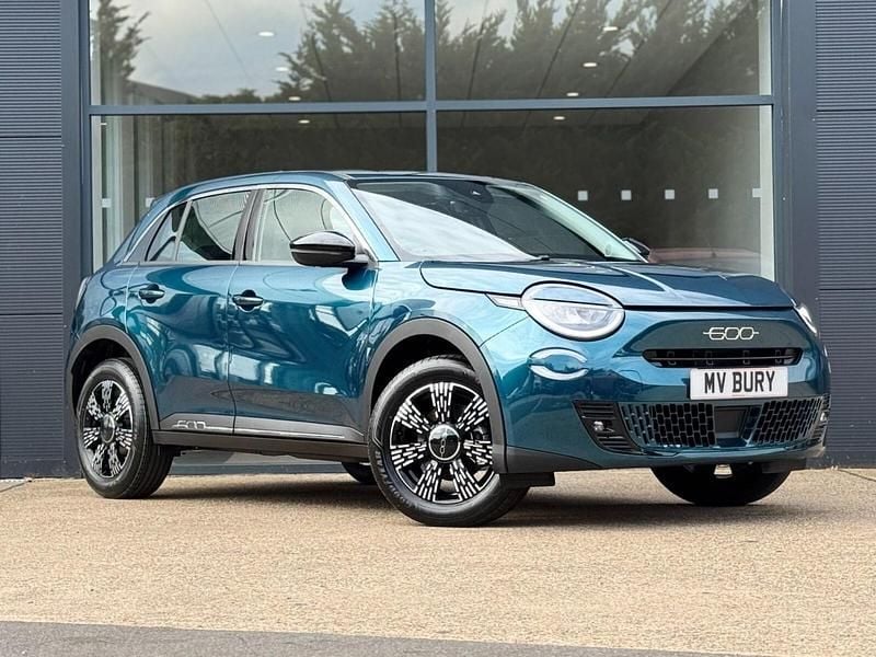 New Fiat 600 2025 Ocean green Hatchback