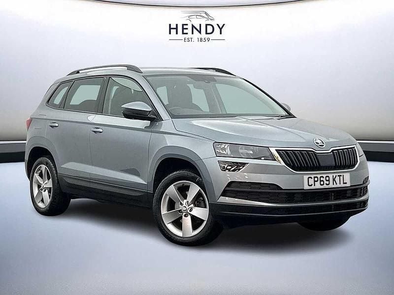 Business grey metallic Used 2020 Skoda Karoq SE SUV | £17,999 (Fair price) - Image 1/4