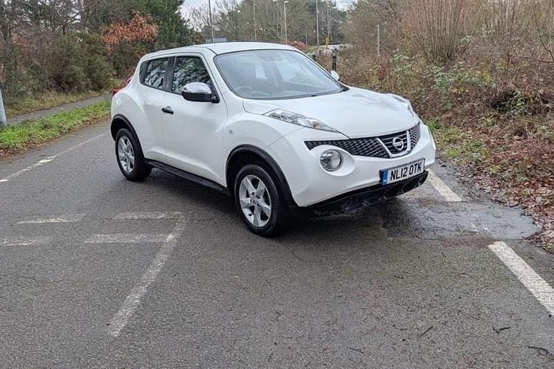 Used Nissan Juke Visia 110 HP (80 kW) 2012 White SUV