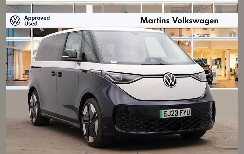 White Used 2023 VW ID. Buzz Pro Van | £42,490 (Fair price) - Image 1/4