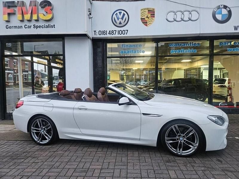 Used BMW 640 Cabriolet M Sport 313 HP (230 kW) 2012 White Cabriolet