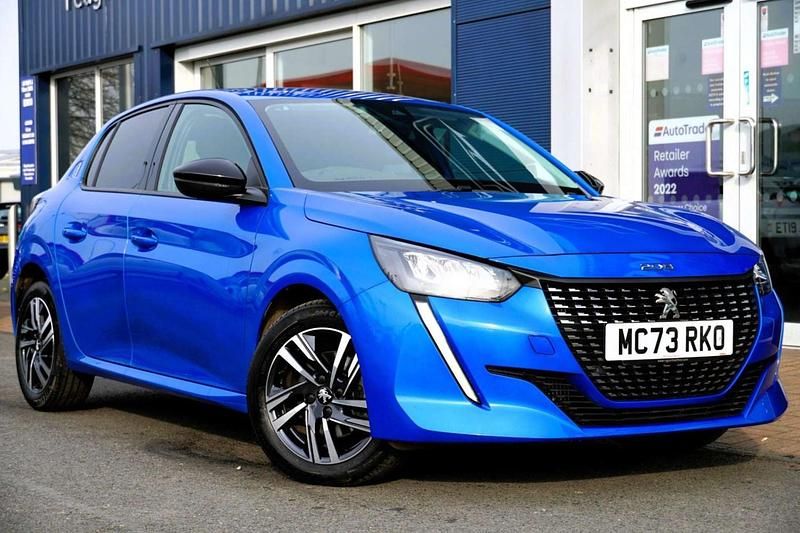 Blue Used 2023 Peugeot 208 Allure+ Hatchback | £14,290 (Fair price) - Image 1/3