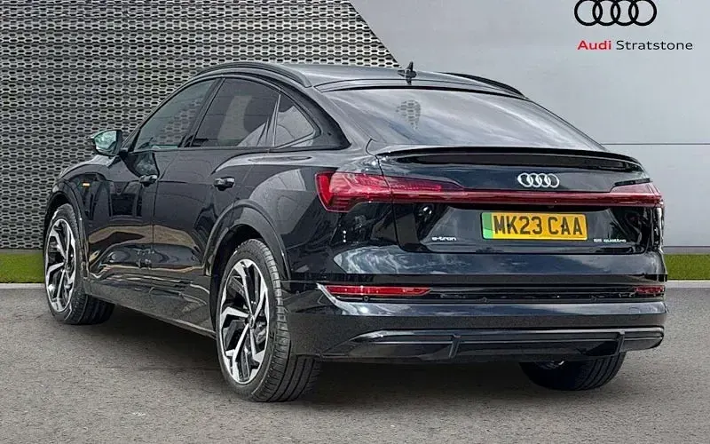 Used Audi e-tron Sportback Black Edition 300 kW (408 HP) 2022 Black SUV