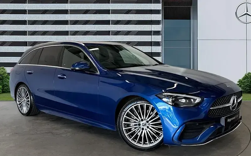 Used Mercedes C200 AMG line 204 HP (150 kW) 2022 Estate