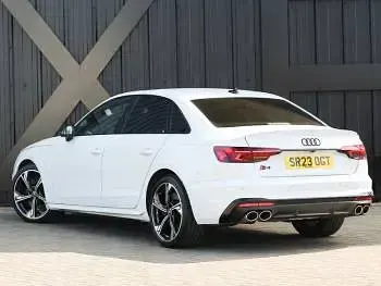 Used Audi A4 Black Edition 341 HP (250 kW) 2023 White Sedan