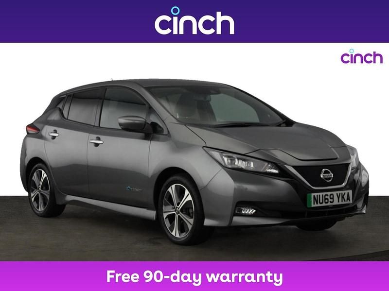 Grey Used 2019 Nissan Leaf Tekna Hatchback | £8,299 (A bit pricey) - Image 1/3