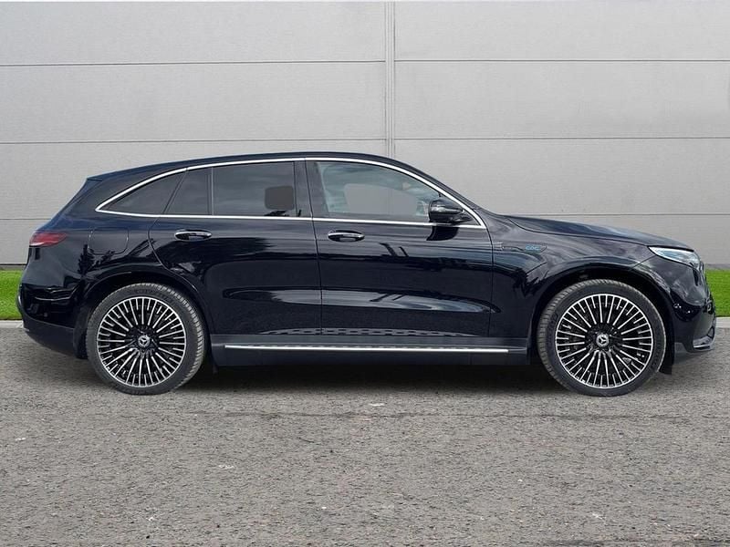 Black Used 2020 Mercedes EQC400 AMG line SUV | £27,590 (A bit pricey) - Image 1/4