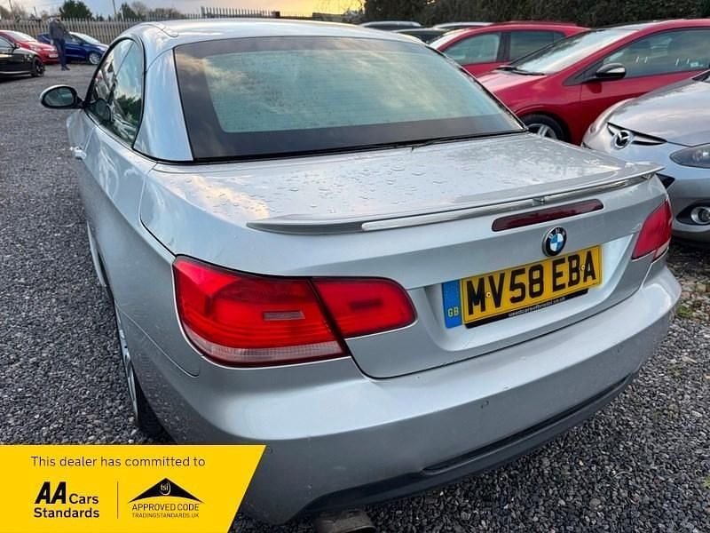 Used BMW 320 Cabriolet M Sport 2008 Silver Cabriolet