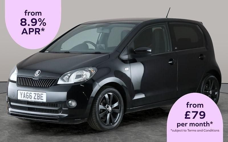 Black Used 2016 Skoda Citigo Monte Carlo Hatchback | £6,188 (Fair price) - Image 1/2