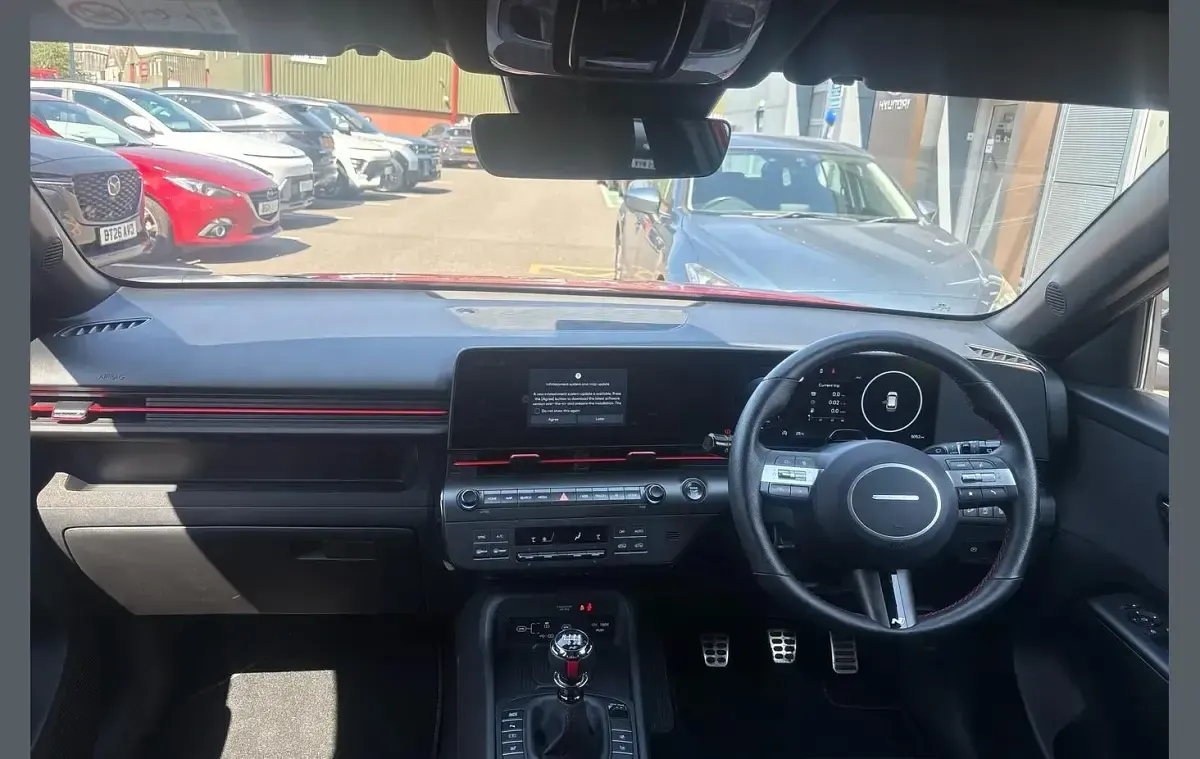 Used Hyundai Kona N Line 135 HP (99 kW) 2025 Red SUV