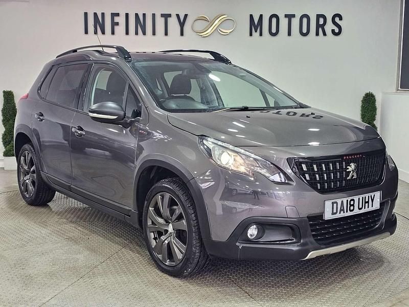 Grey Used 2018 Peugeot 2008 GT-line SUV | £6,500 (Fair price) - Image 1/4
