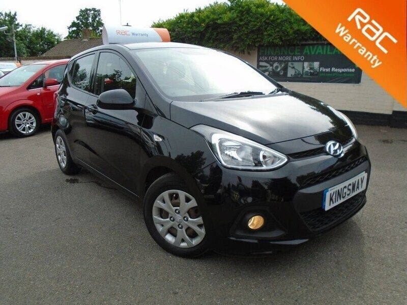 Black Used 2014 Hyundai i10 SE Hatchback | £4,899 (A bit pricey) - Image 1/4