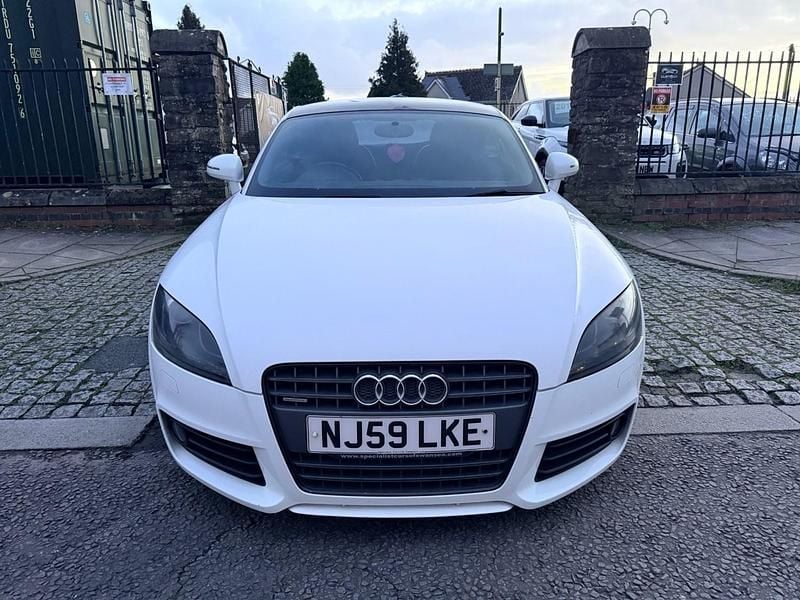 Used Audi TT S-Line 170 HP (125 kW) 2009 White Coupe